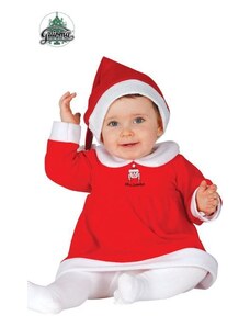 GUIRCA Dětský kostým paní Santová - Mikuláš - Vánoce - vel. 12-18 měsíců