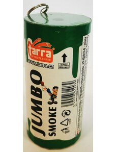 ČÍNA DÝMOVNICE - JUMBO SMOKE - ZELENÁ - 1ks - trhací pojistka