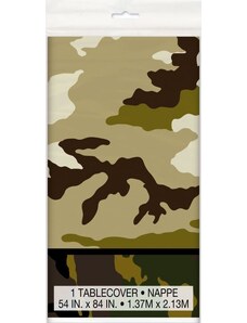 UNIQUE Ubrus maskáč - voják - ARMY - 137 x 213 cm
