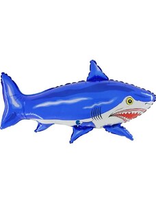 FLEXMETAL Balón foliový Žralok - čelisti - 84 cm