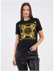 Černé dámské tričko Versace Jeans Couture - Dámské