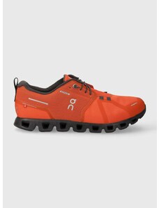 Běžecké boty On-running Cloud 5 WATERPROOF oranžová barva