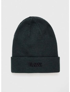 Čepice G-Star Raw tmavomodrá barva