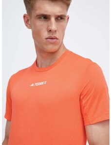 Sportovní triko adidas TERREX Multi oranžová barva, HZ6259