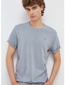 Bavlněné tričko G-Star Raw x Sofi Tukker šedá barva