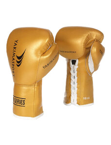 Yakimasport Boxerské rukavice Yakima Tiger Gold L 10039614OZ zlaté velikost 14