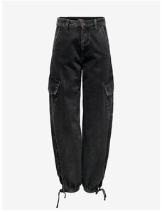 Černé dámské džíny s kapsami džíny ONLY Pernille - Dámské
