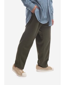 Kalhoty Engineered Garments pánské, zelená barva, 23S1B010.CT110-CT110
