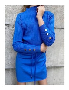By Mini - butik Svetříkové šaty blue