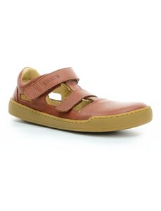 Crave Shellwood Cognac barefoot letní sandály
