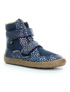 Froddo G3160205-9 Blue dětské kotníkové barefoot boty