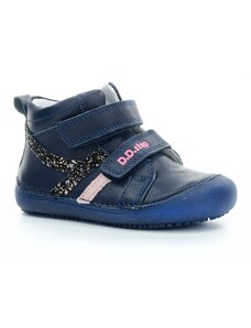 D.D.Step A063-316B modré kotníkové barefoot boty