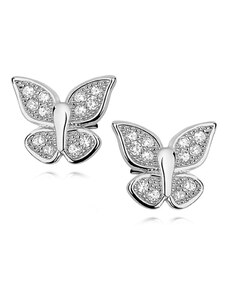 Šperky LAFIRA Style Lafira stříbrné náušnice Butterfly Z1045