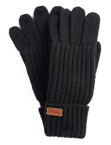 Barbour Saltburn Knitted Gloves — Classic Black