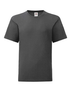 Graphite children's t-shirt in combed cotton Fruit of the Loom