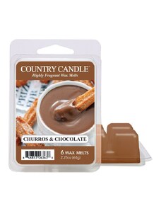 Country Candle Churros & Chocolate Vonný Vosk, 64 g