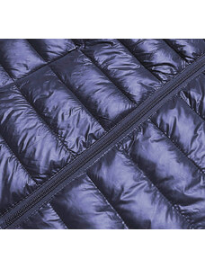 J.STYLE Tmavě modrá lehká prošívaná dámská bunda (5M706-215)