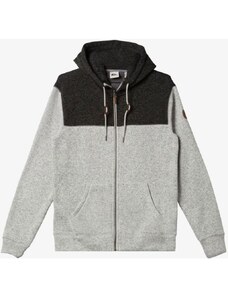 Quiksilver MIKINA QUIKILVER KELLER ZIP - šedá -