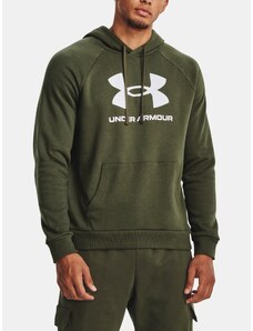 Under Armour Mikina UA Rival Fleece Logo HD-GRN - Pánské