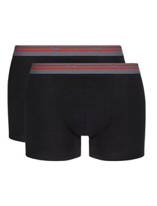 Pánské boxerky 2 ks DIM COLORS CLASSIC BOXER 2x - DIM - černá