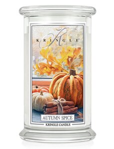 Kringle Candle svíčka Autumn Spice (sójový vosk), 623 g