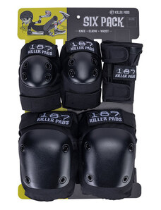 187 Killer Pads SIX PACK ČERNÉ pro dospělé