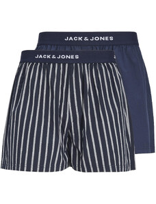 Jack&Jones 2 PACK - pánské trenky JACCODY 12239047 Navy Blazer M
