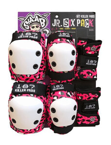 187 Killer Pads SIX PACK PINK pro děti