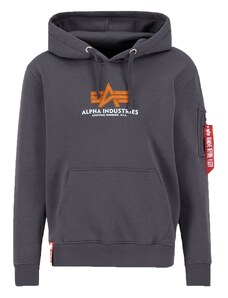 Alpha Industries Basic Hoody Rubber (vintage grey) L