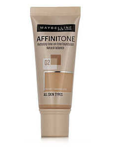Maybelline Affinitone Unifying Foundation Cream 30 ml odstin 02 Light Porcelain