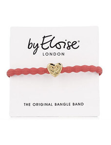 By Eloise London Gold Heart barva Cherry Red