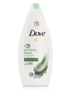 Dove Purifying Detox Green Clay Body Wash 500 ml