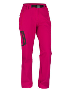 Northfinder Dámské prodloužené strečové kalhoty MATTIE růžová
