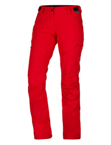 Northfinder Dámské softshellové kalhoty strečové JUANITA rudá