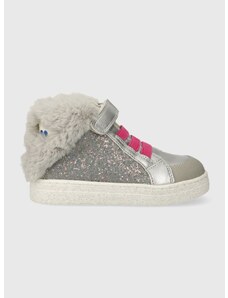 Dětské sneakers boty Agatha Ruiz de la Prada stříbrná barva