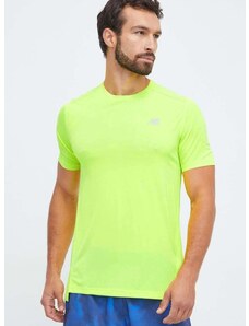 Běžecké tričko New Balance Accelerate zelená barva