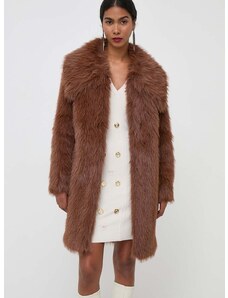Kabát Pinko dámský, hnědá barva, přechodný, 102001.A18D
