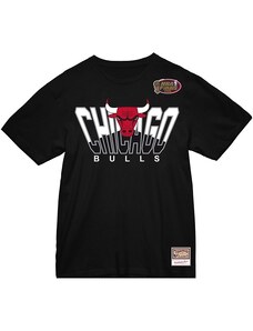 Mitchell & Ness Chicago Bulls Retrodome Tee / Černá, Červená / M