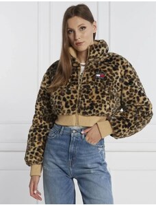 Tommy Jeans Bunda LEO FAUX | Cropped Fit