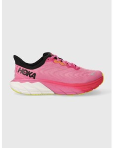 Běžecké boty Hoka Arahi 6 růžová barva