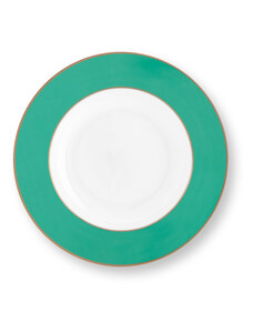Pip Studio Pip Chique hluboký talíř ∅23,5 cm, zelený