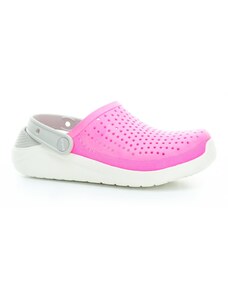 dámské pantofle Crocs Literide Clog Electric Pink/White AD