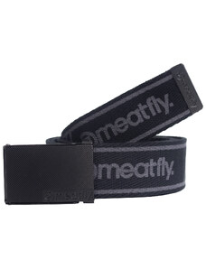 Meatfly pánský pásek Draco Black | Černá