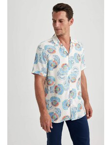 DEFACTO Modern Fit Short Sleeve Shirt