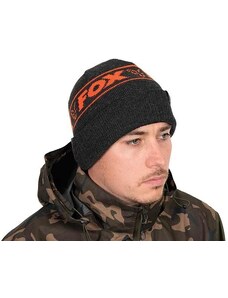 Fox Čepice Collection Beanie Hat Black Orange