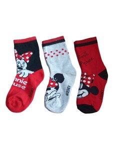 Minnie Mouse ponožky 3 pack