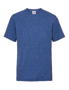 Blue Fruit of the Loom Cotton T-shirt