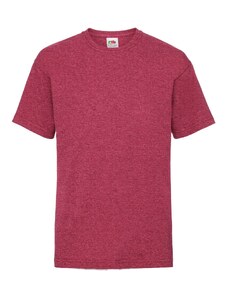 Red Fruit of the Loom Cotton T-shirt