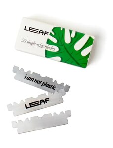 LEAF LEAF 50 Single-edge blades náhradní žiletky LEAF
