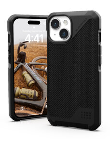 Urban Armor Gear Ochranný kryt na iPhone 15 - UAG, Metropolis LT MagSafe Kevlar Black